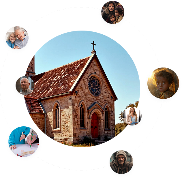 church that helps needy people